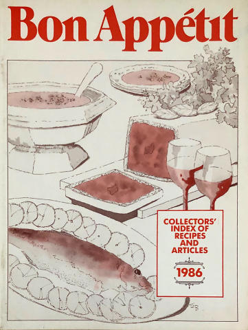 Bon Appetit Collectors' Index of Recipes and Articles