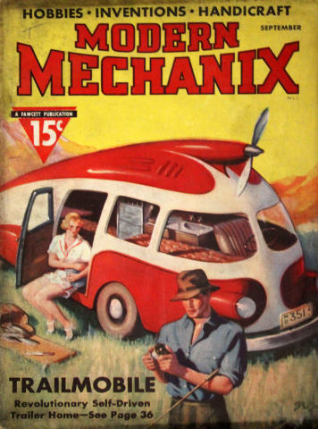 Modern Mechanix Hobbies-Inventions-Handicraft