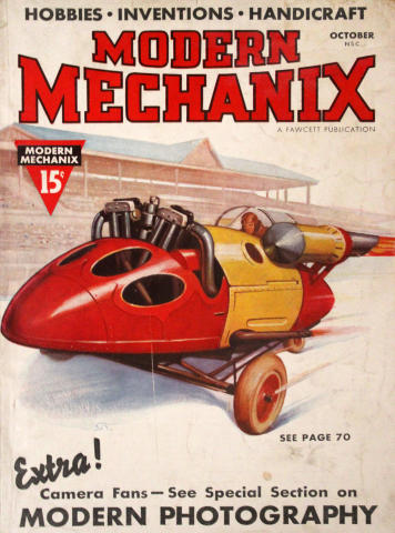 Modern Mechanix Hobbies-Inventions-Handicraft