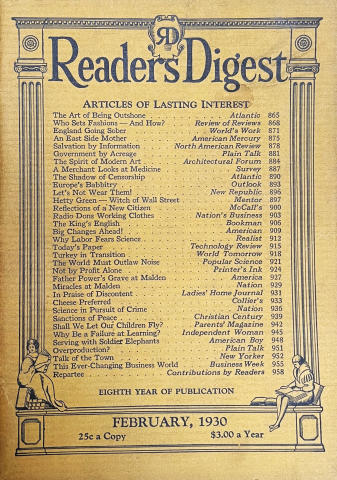 Readers Digest