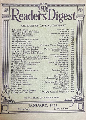 Readers Digest