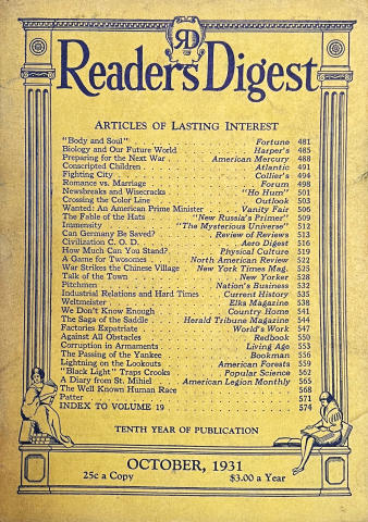 Readers Digest