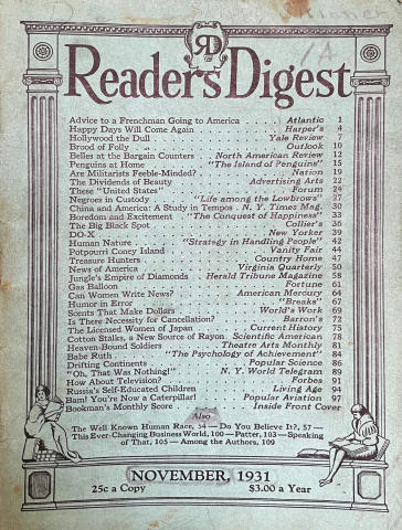 Readers Digest