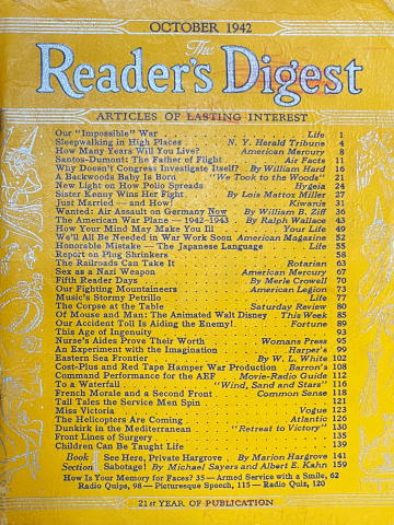 Readers Digest