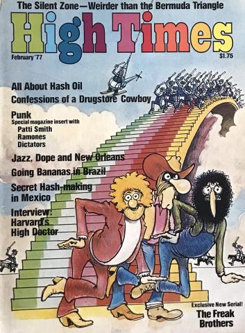 High Times Vintage Adult Magazine
