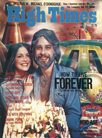 High Times Vintage Adult Magazine