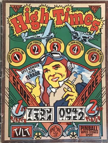 High Times Vintage Adult Magazine