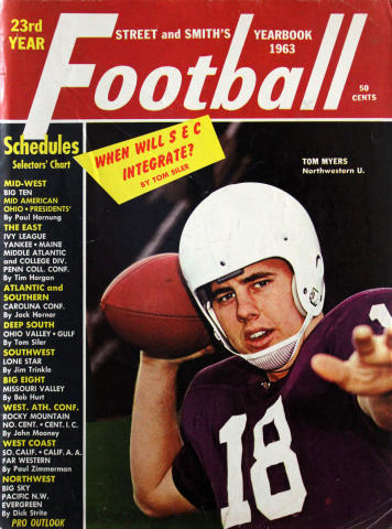 Street & Smith's Football Yearbook 1963