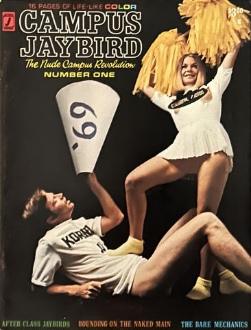 Campus Jaybird Vintage Adult Magazine