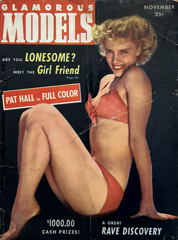 Glamorous Models Vintage Adult Magazine