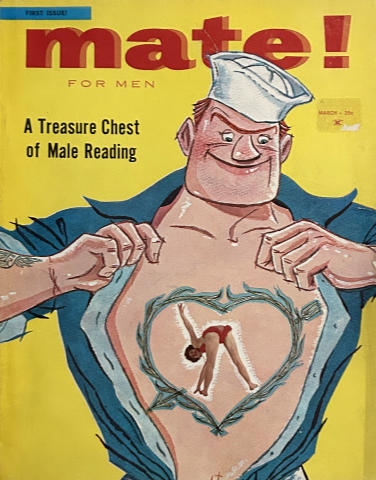 Mate for Men Vintage Adult Magazine