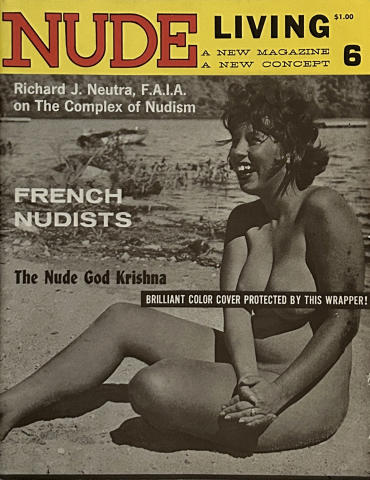 Nude Living Vintage Adult Magazine
