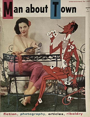 Man About Town Vintage Adult Magazine