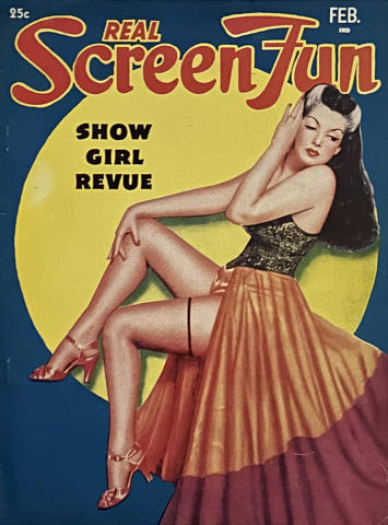 Real Screen Fun Vintage Adult Magazine