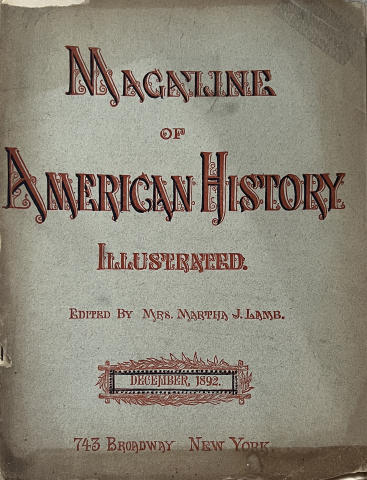 Magazine of American History