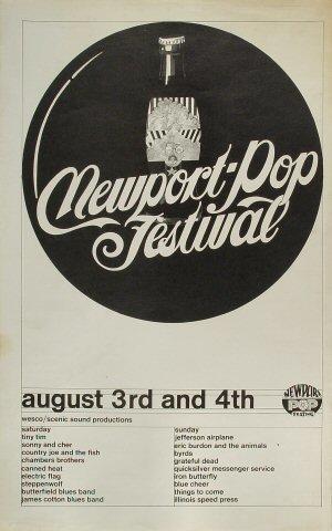 Newport Pop Festival Poster