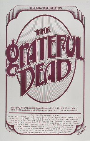 Grateful Dead Poster