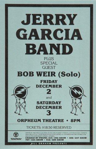 Jerry Garcia Band Handbill