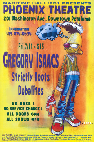Gregory Isaacs Poster