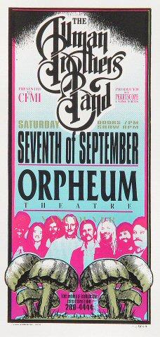 The Allman Brothers Band Handbill