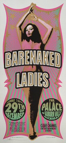 Barenaked Ladies Silkscreen