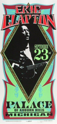 Eric Clapton Silkscreen