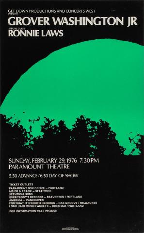 Grover Washington Jr. Poster