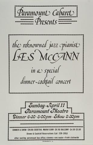 Les McCann Poster