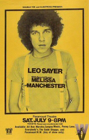 Leo Sayer Poster