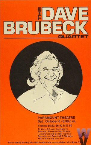 Dave Brubeck Poster