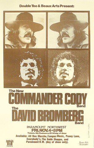 The Commander Cody Band Poster