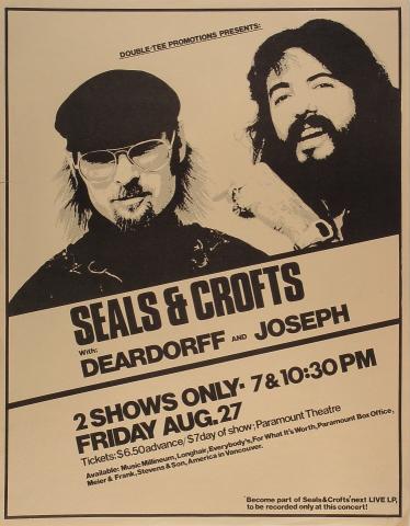 Seals & Crofts Poster