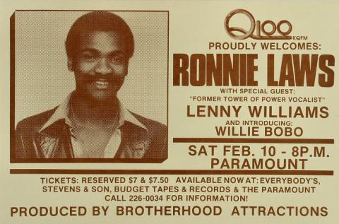Ronnie Laws Poster