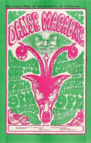 Grateful Dead Handbill