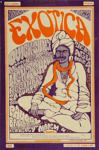 Quicksilver Messenger Service Handbill