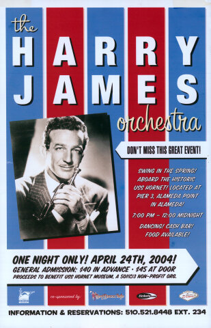 Harry James & His Orchestra Poster