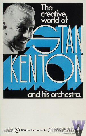 Stan Kenton and His Orchestra Poster