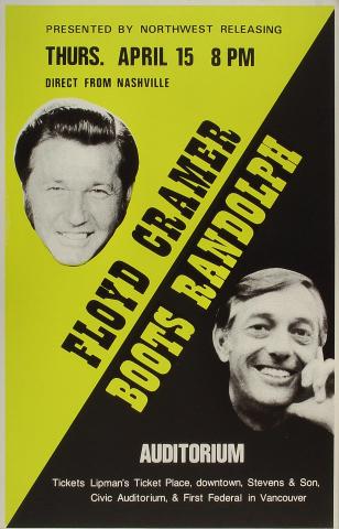 Floyd "Mr. Piano" Cramer Poster