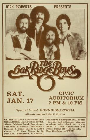 The Oak Ridge Boys Poster