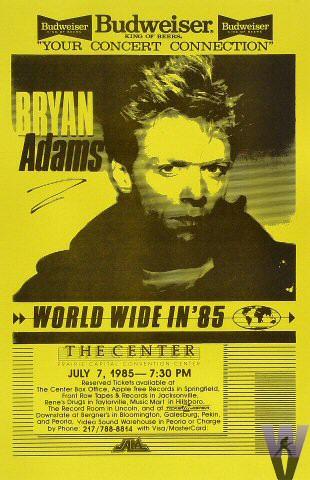 Bryan Adams Poster