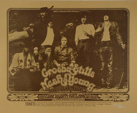 Crosby, Stills, Nash & Young Poster