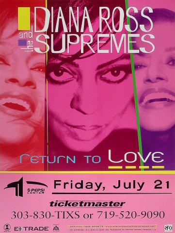 Diana Ross & The Supremes Poster