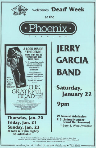 Grateful Dead - Jerry Garcia Poster