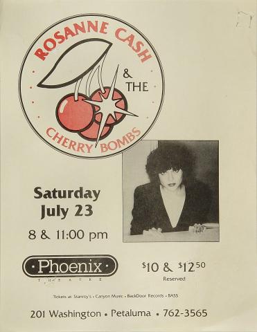 Rosanne Cash Handbill