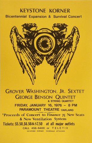 Grover Washington Jr. Poster