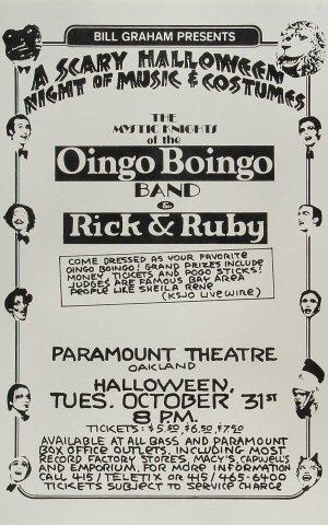 Oingo Boingo Poster