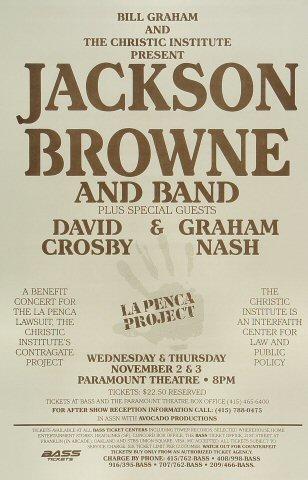 Jackson Browne Poster