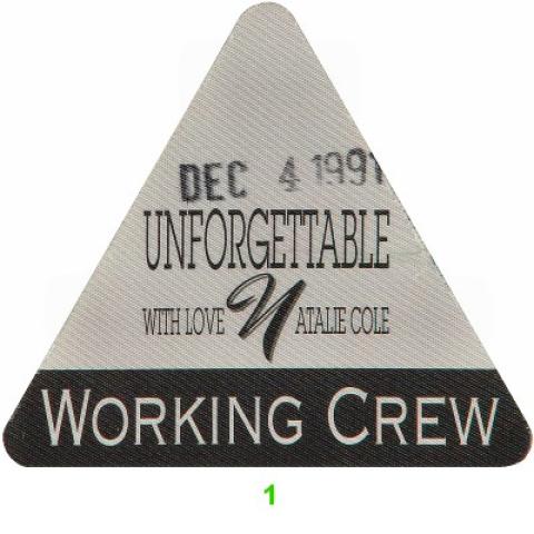 Natalie Cole Backstage Pass