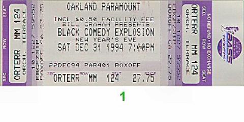 George Wallace Vintage Ticket