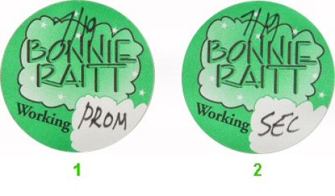 Bonnie Raitt Backstage Pass